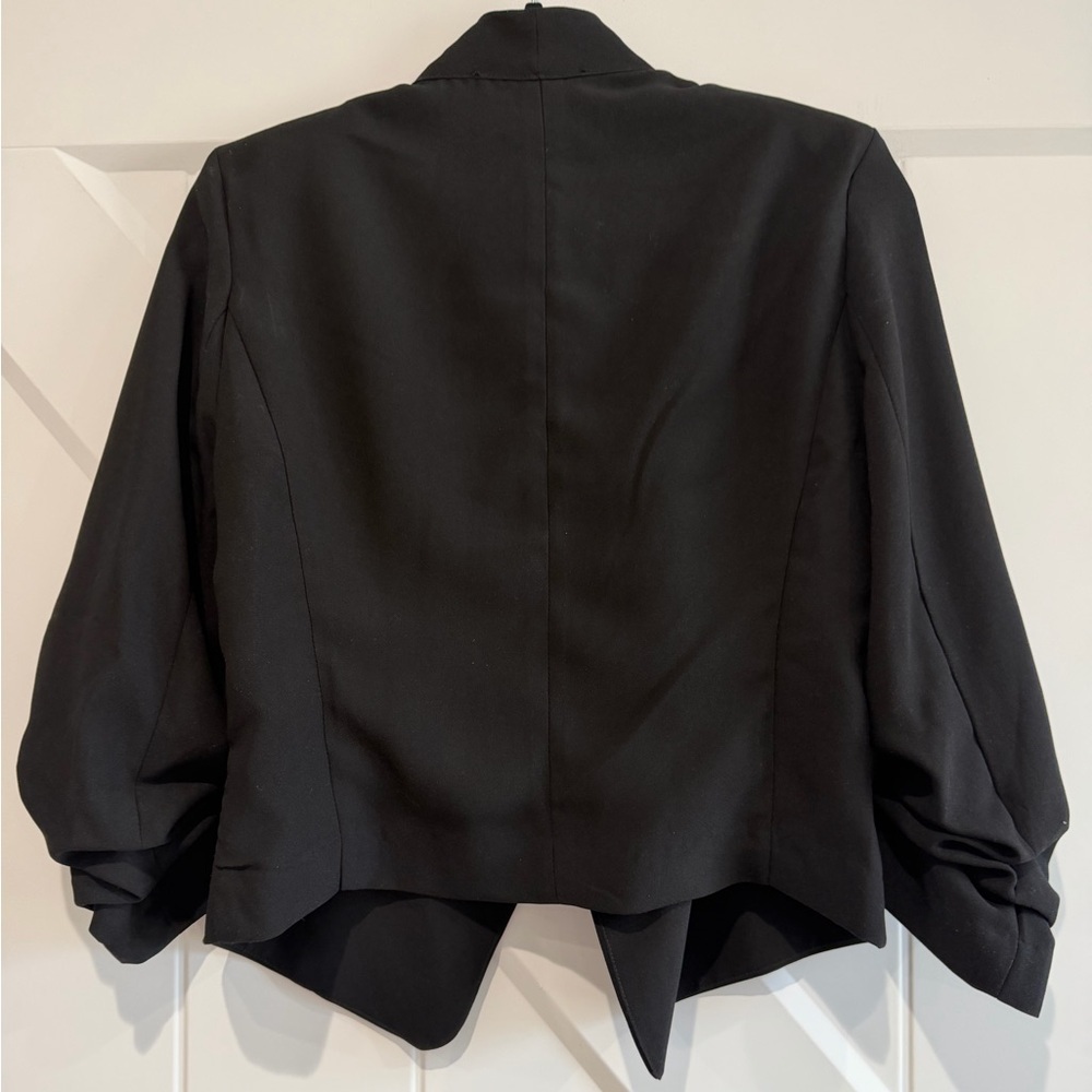 Rachel Zoe Women's Classic Elegant Black Business Casual Blazer - Picture 2 of 4